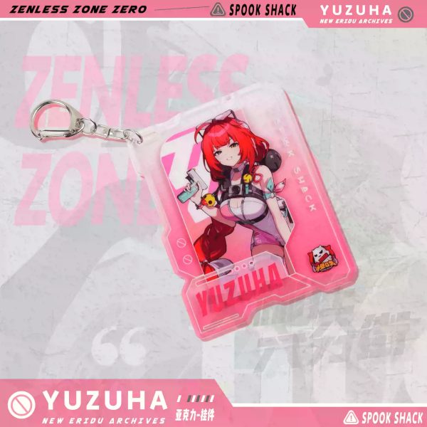 Zenless Zone Zero Ukinami Yuzuha & Alice Thymefield Acrylic Keychain Swimsuit Party