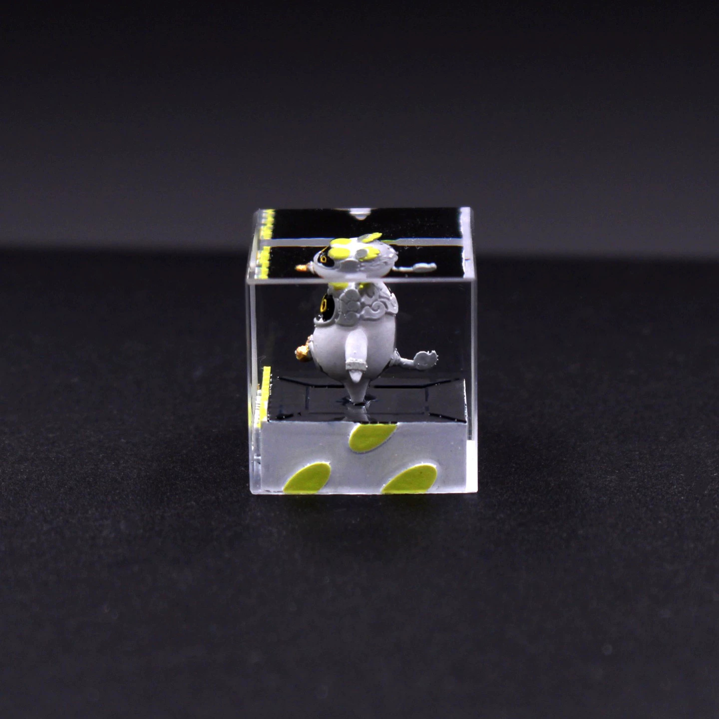 Zenless Zone Zero Bangboo Belion Miniature 3D Printed Cube Resin Keycaps