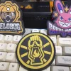 Zenless Zone Zero Toys Obol Squad, Cunning Hares, Belobog Heavy Industries Faction PVC 3D Rubber Stamp