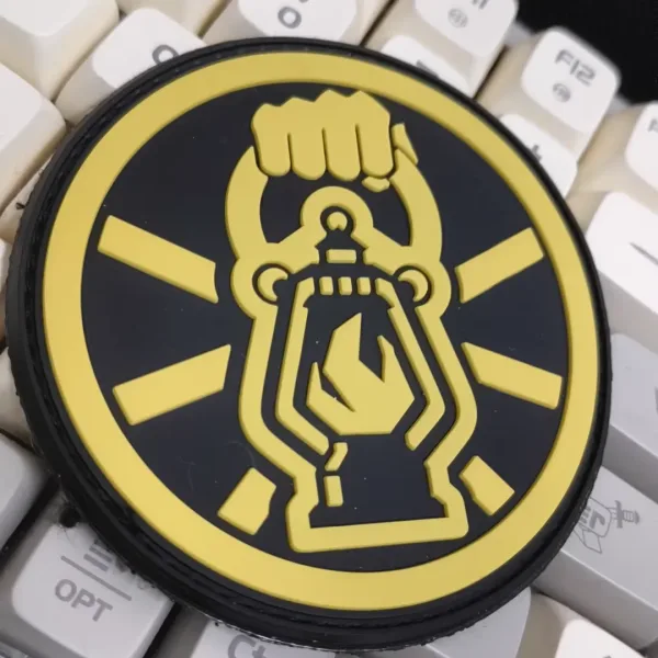 Zenless Zone Zero Toys Obol Squad, Cunning Hares, Belobog Heavy Industries Faction PVC 3D Rubber Stamp