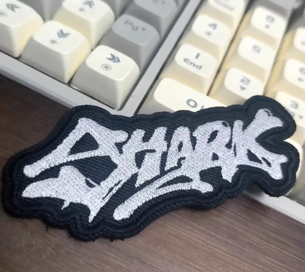 Zenless Zone Zero Toys Shark Logo Embroidered Patches
