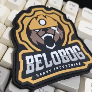 Zenless Zone Zero Toys Obol Squad, Cunning Hares, Belobog Heavy Industries Faction PVC 3D Rubber Stamp