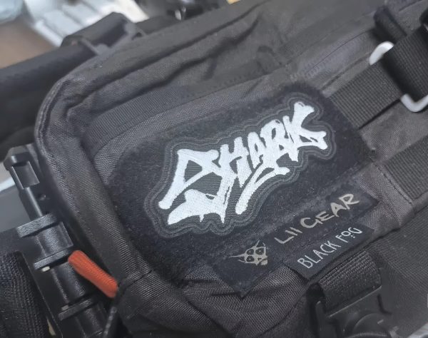 Zenless Zone Zero Toys Shark Logo Embroidered Patches