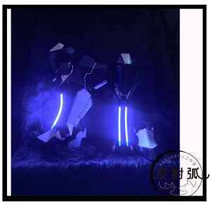 Zenless Zone Zero Customized Von Lycaon Luminous Armor Props, Cosplay Luminous Shoes Props
