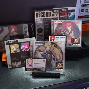 Zenless Zone Zero Toys - (ZZZ) Alice Thymefield Character Archive CD/DVD – Collectible Gift for Fans, Perfect Birthday Present