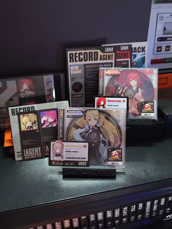 Zenless Zone Zero Toys - (ZZZ) Alice Thymefield Character Archive CD/DVD – Collectible Gift for Fans, Perfect Birthday Present