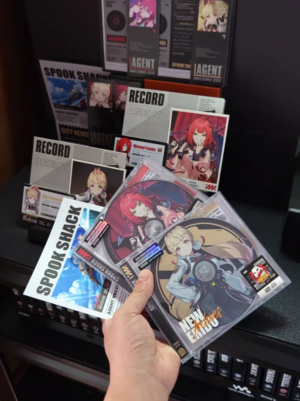 Zenless Zone Zero Toys - (ZZZ) Alice Thymefield Character Archive CD/DVD – Collectible Gift for Fans, Perfect Birthday Present