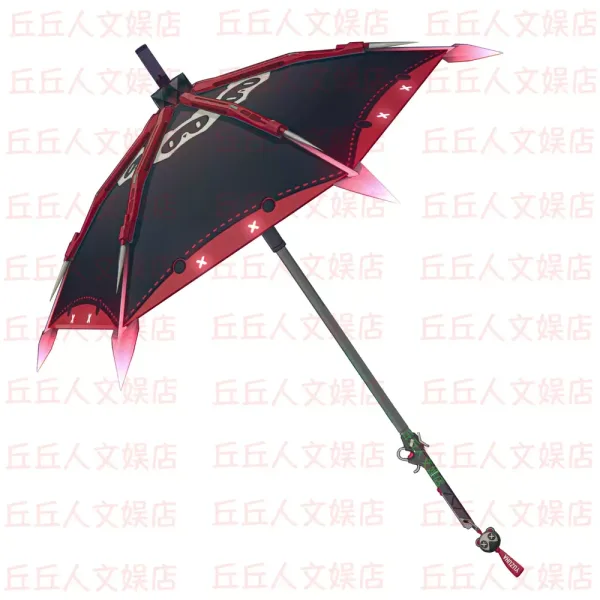 Zenless Zone Zero Ukinami Yuzuha Umbrella 3D Stereo Metal Model Peripheral Ornaments
