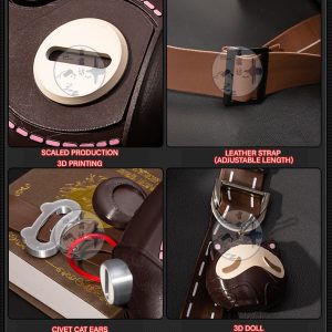 Zenless Zone Zero Ukinami Yuzuha Cosplay Raccoon Plush Doll Backpack Prop Bag