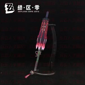 Zenless Zone Zero Ukinami Yuzuha Umbrella 3D Stereo Metal Model Peripheral Ornaments
