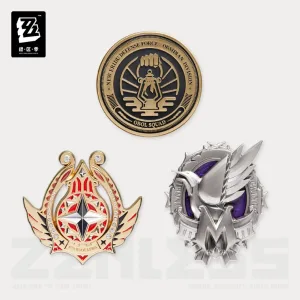 Zenless Zone Zero Faction Metal Badge Vol. 3 (Oct 2025)