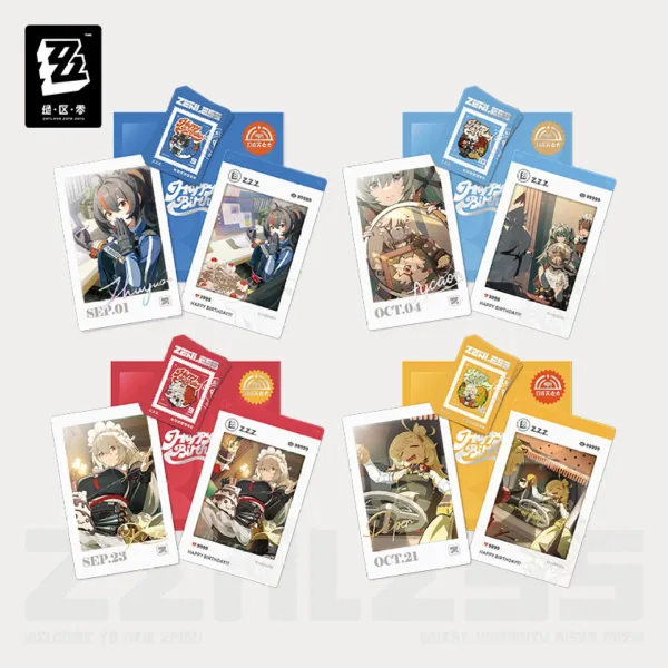Zenless Zone Zero Character Birthday Gift Set Vol. 1 (Oct 2025)