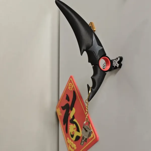 Zenless Zone Zero 3D Printed Multi-Function Ellen Joe Shark Tail Toy Knife Can be Placed On The Refrigerator Hook
