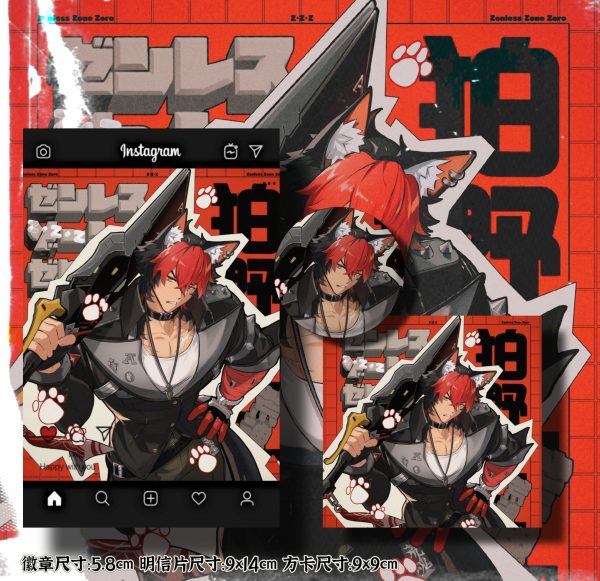 Zenless Zone Zero Komano Manato Postcard