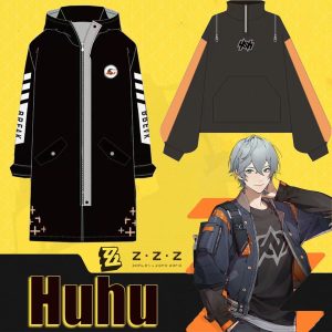 Zenless Zone Zero Wise Long Unisex Trench Coat For Autumn And Winter