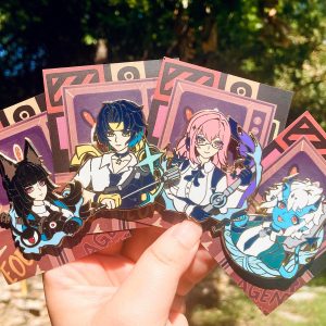 ZZZ Enamel Pins - Miyabi, Harumasa, Yanagi, Soukaku H.S.O.S.6 Zenless Zone Zero Character Pins