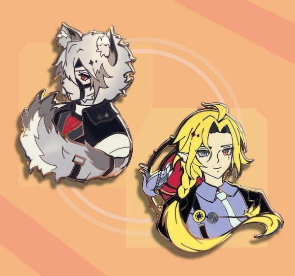 ZZZ Enamel Pins - Von Lycaon and Hugo Vlad