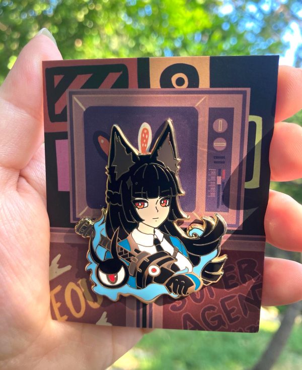 ZZZ Enamel Pins - Miyabi, Harumasa, Yanagi, Soukaku H.S.O.S.6 Zenless Zone Zero Character Pins