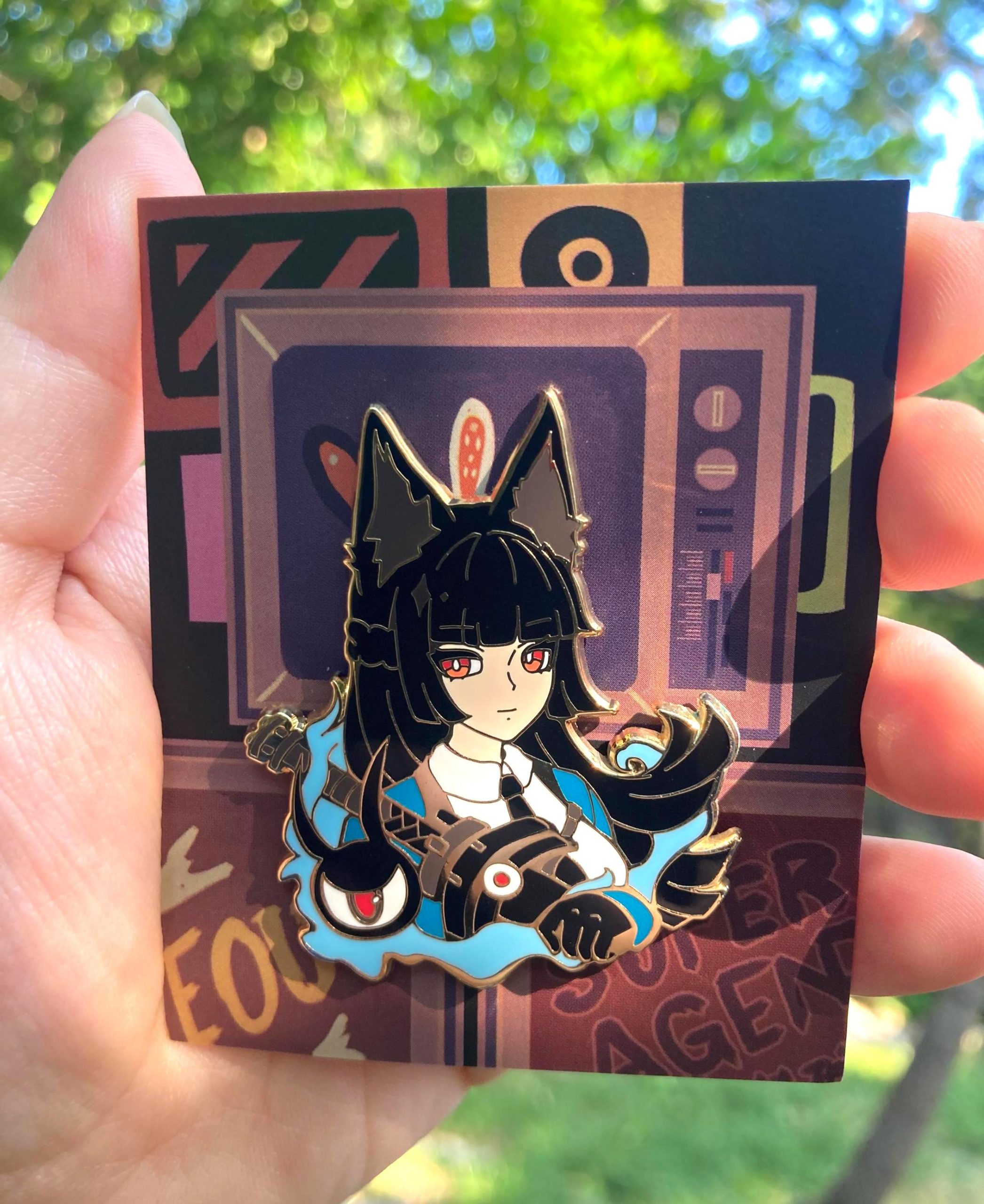 ZZZ Enamel Pins - Miyabi, Harumasa, Yanagi, Soukaku H.S.O.S.6 Zenless Zone Zero Character Pins