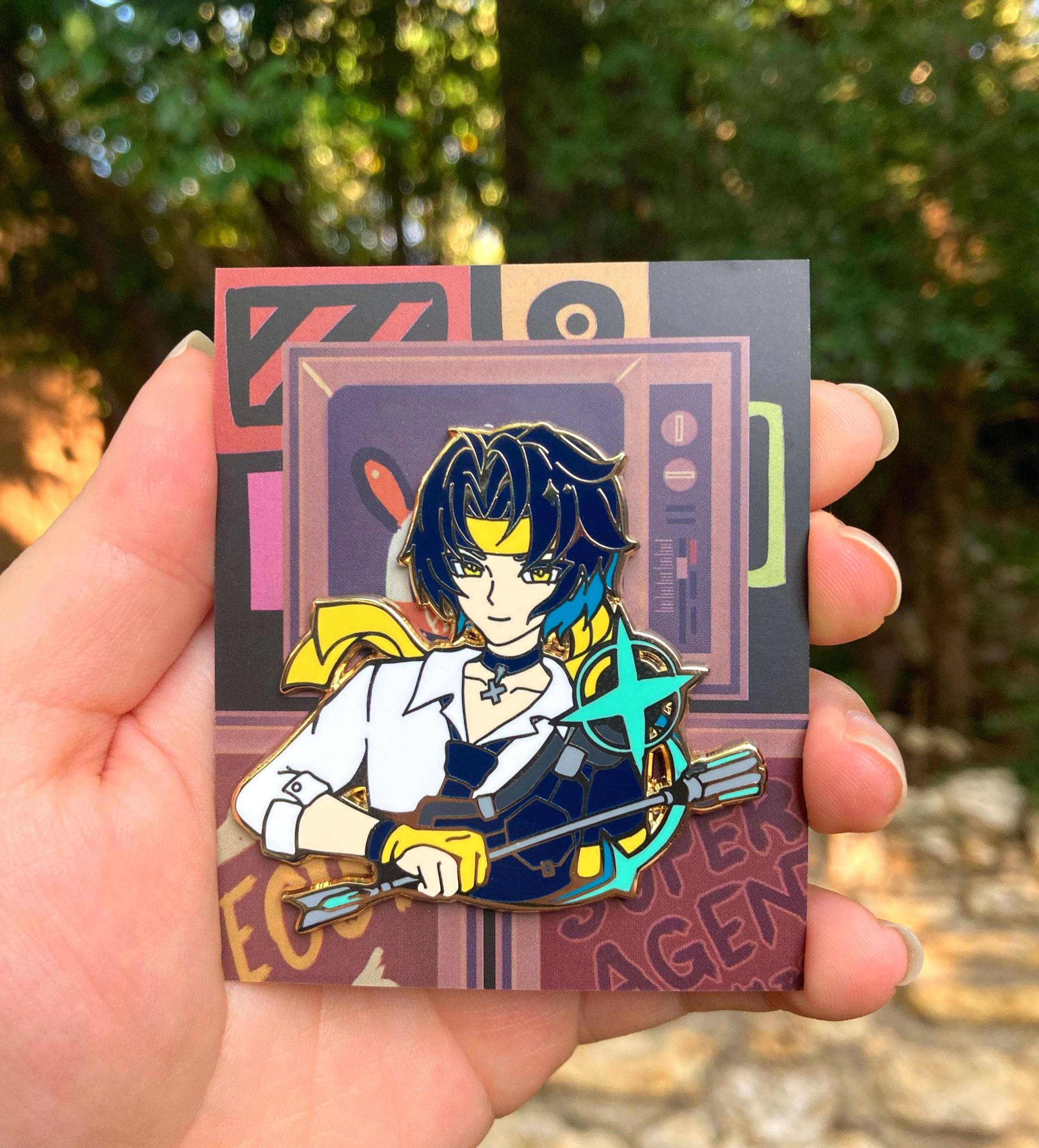 ZZZ Enamel Pins - Miyabi, Harumasa, Yanagi, Soukaku H.S.O.S.6 Zenless Zone Zero Character Pins