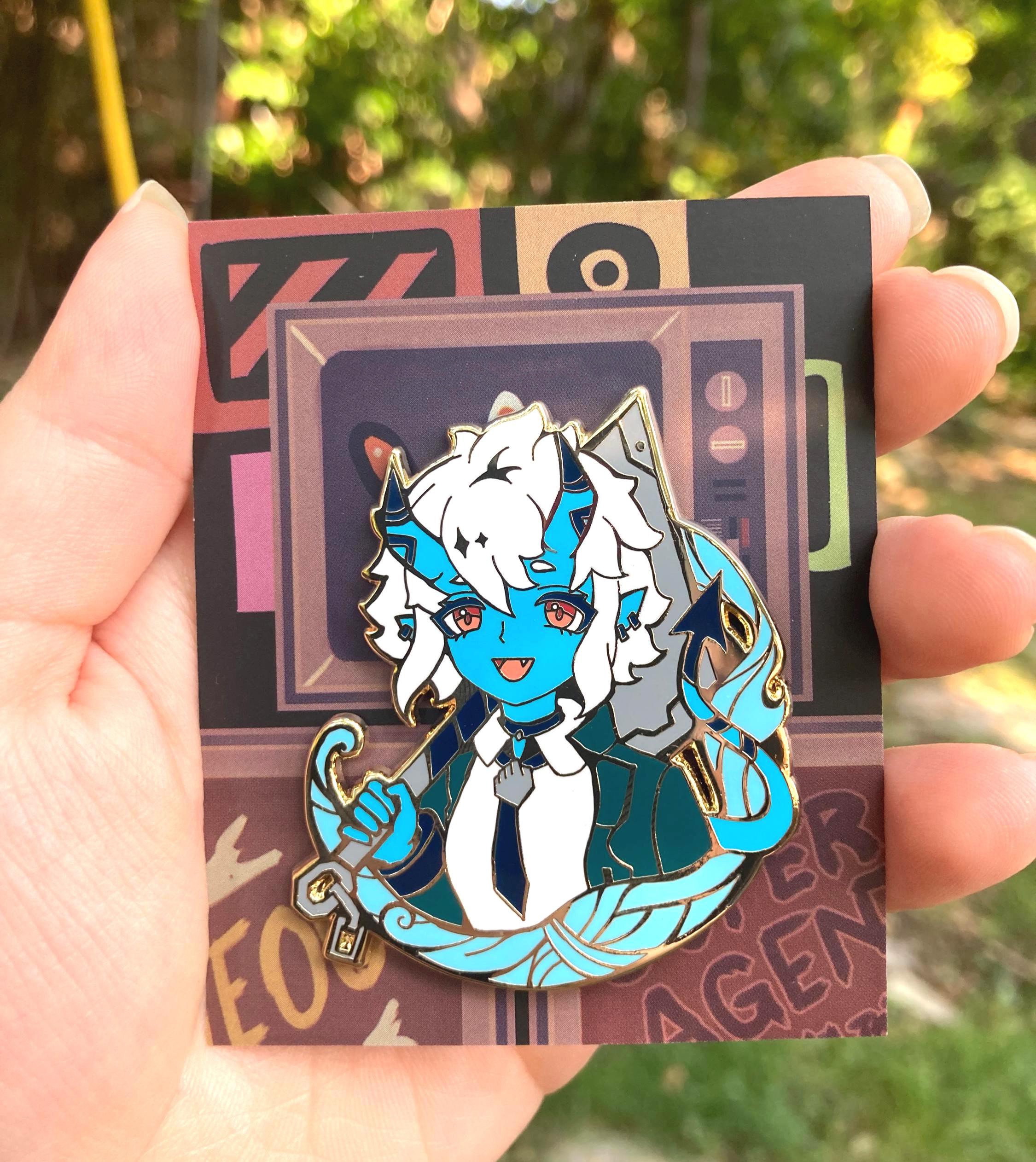 ZZZ Enamel Pins - Miyabi, Harumasa, Yanagi, Soukaku H.S.O.S.6 Zenless Zone Zero Character Pins