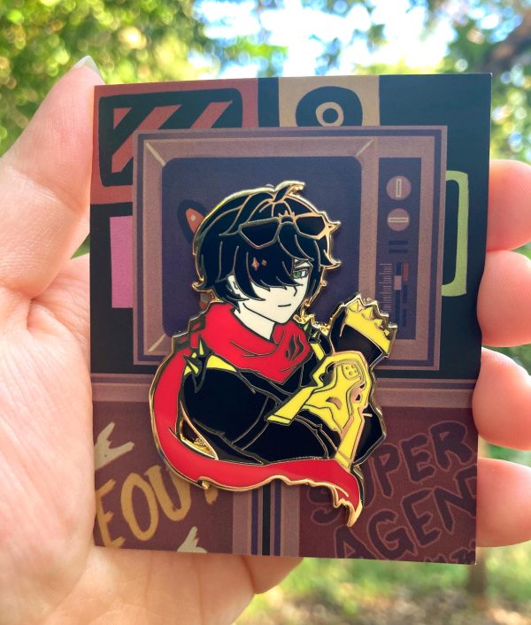 ZZZ Enamel Pins - Belle, Wise, Vivian, Lighter Pins
