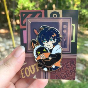 ZZZ Enamel Pins - Belle, Wise, Vivian, Lighter Pins