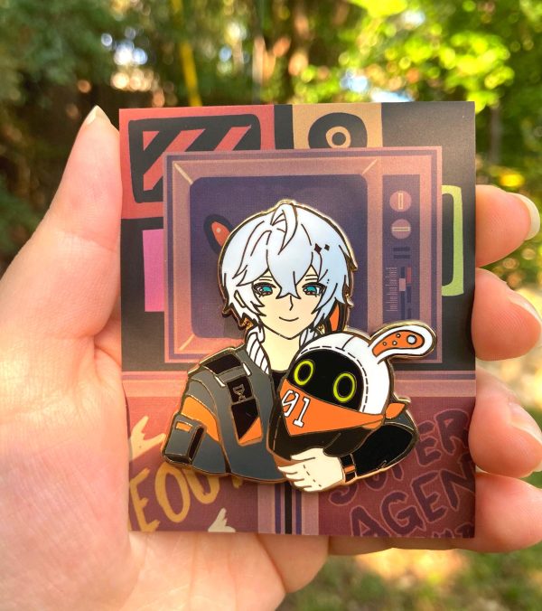ZZZ Enamel Pins - Belle, Wise, Vivian, Lighter Pins
