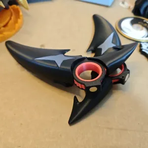 Zenless Zone Zero 3D Printed Multi-Function Ellen Joe Shark Tail Toy Knife Can be Placed On The Refrigerator Hook