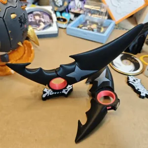 Zenless Zone Zero 3D Printed Multi-Function Ellen Joe Shark Tail Toy Knife Can be Placed On The Refrigerator Hook