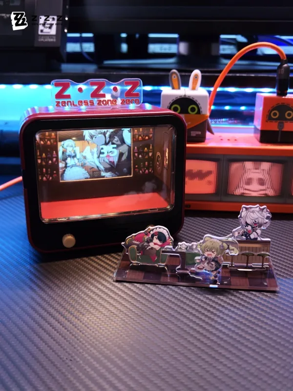 Zenless Zone Zero Toys - Victoria Housekeeping Fan Art Mini TV