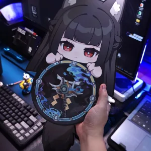 Zenless Zone Zero Toys Hoshimi Miyabi Wall Clock ZZZ Fan Art Room Decoration