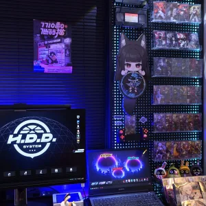 Zenless Zone Zero Toys Hoshimi Miyabi Wall Clock ZZZ Fan Art Room Decoration