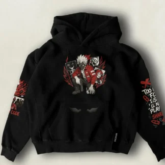 Billy Kid Zenless Zone Zero Hoodie – Cyberpunk Anime Hoodie – ZZZ Game Cosplay Sweatshirt – Unisex Streetwear Gift