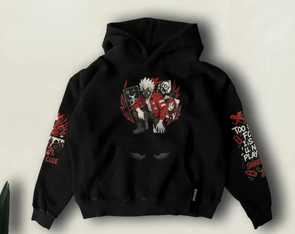 Billy Kid Zenless Zone Zero Hoodie – Cyberpunk Anime Hoodie – ZZZ Game Cosplay Sweatshirt – Unisex Streetwear Gift