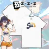 Summer Zenless Zone Zero MC Belle Tee | ZZZ Gaming tee | Anime Graphic T-Shirt | Gacha Gaming Merch Gift | Zenless Subtle Cosplay | Unisex