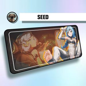 Premium Seed Mousepad | Seed ZZZ Deskmat | Zenless Zone Zero Mousepad | Anime Seed Deskmat | Large Waifu Gaming Deskmat