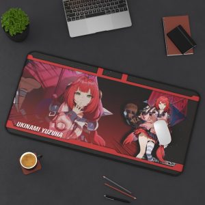 Premium Ukinami Yuzuha Mousepad | Ukinami ZZZ Mousepad | Zenless Zone Zero Desk Mat | Anime Game Deskmat | Large Gaming Mousepad