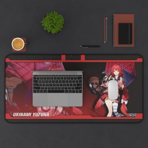 Premium Ukinami Yuzuha Mousepad | Ukinami ZZZ Mousepad | Zenless Zone Zero Desk Mat | Anime Game Deskmat | Large Gaming Mousepad