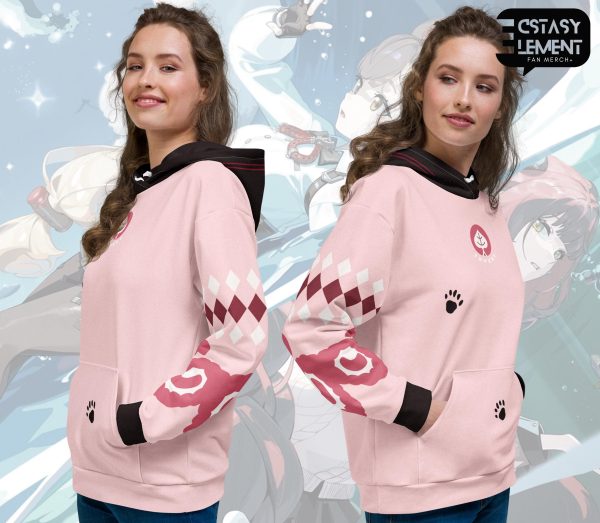 Ukinami Yuzuha Zenless Zone Zero Hoodie | ZZZ Tanuki Spook Shack Sweater | Anime Gaming Merch | Gacha Fan Made apparel | Unisex