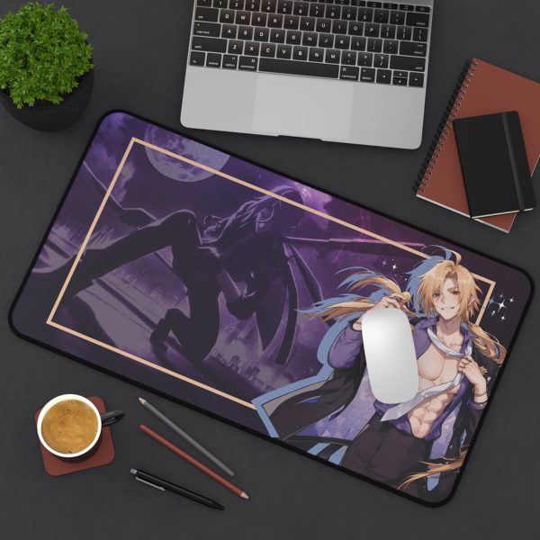 Premium Hugo Vlad Mousepad | Zenless Zone Zero Mousepad | ZZZ Hugo Vlad Deskmat | Large Gaming Desk Mat |