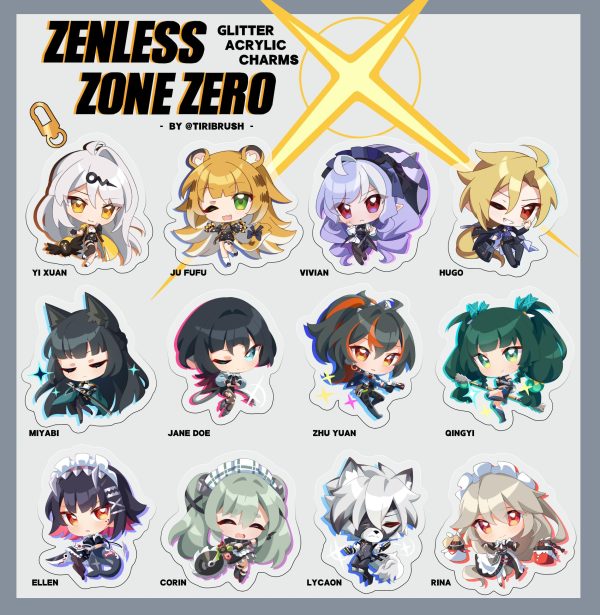 Zenless Zone Zero - Acrylic Charms