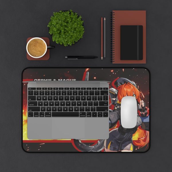 Premium Orphie & Magus Mousepad | Zenless Zone Zero Mousepad | Obol Squad zzz | Anime Seed Deskmat | Large Waifu Gaming Deskmat