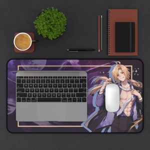 Premium Hugo Vlad Mousepad | Zenless Zone Zero Mousepad | ZZZ Hugo Vlad Deskmat | Large Gaming Desk Mat |