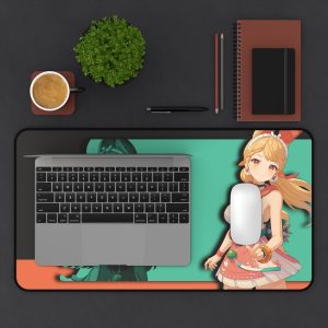 Premium Alice Thymefield Mousepad | Zenless Zone Zero Desk Mat | Anime Gaming Pad | ZZZero Mousepad | Alice Design Large Gaming Mat |