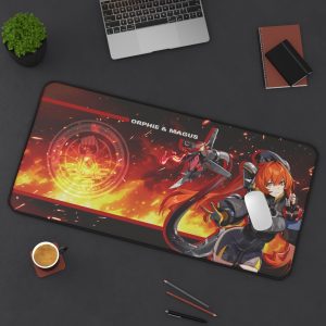 Premium Orphie & Magus Mousepad | Zenless Zone Zero Mousepad | Obol Squad zzz | Anime Seed Deskmat | Large Waifu Gaming Deskmat