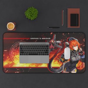 Premium Orphie & Magus Mousepad | Zenless Zone Zero Mousepad | Obol Squad zzz | Anime Seed Deskmat | Large Waifu Gaming Deskmat