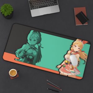 Premium Alice Thymefield Mousepad | Zenless Zone Zero Desk Mat | Anime Gaming Pad | ZZZero Mousepad | Alice Design Large Gaming Mat |