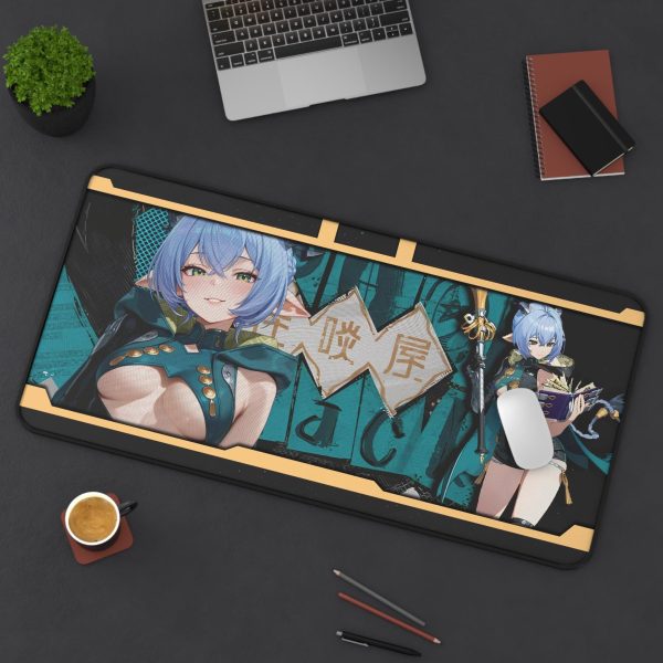 Premium Lucia Mousepad | Zenless Zone Zero Mousepad | ZZZ Lucia Deskmat | Large Gaming Waifu Deskmat | ZZZ Aesthetic Deskmat