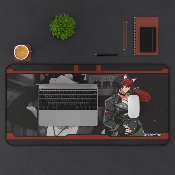 Premium Komano Mousepad | Komano Manato Mousepad | Zenless Zone Zero Desk Mat | Anime Game Deskmat | Large Gaming Mousepad